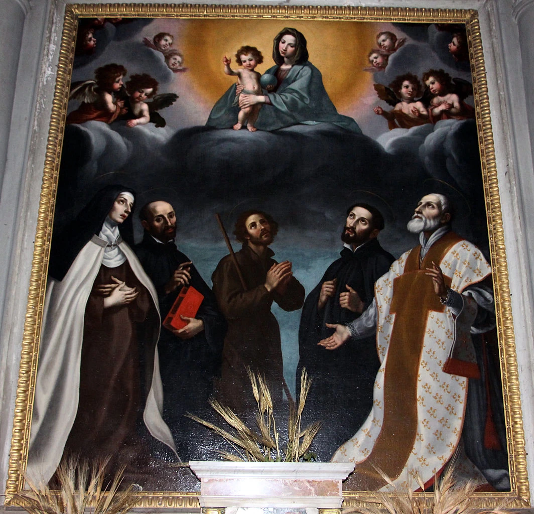 Madonna in Gloria e Santi, Monastero della Crocetta - San Bartolomeo a Ripoli